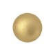 Les perles par Puca® Cabochon 14 mm - Light gold mat 00030/01710